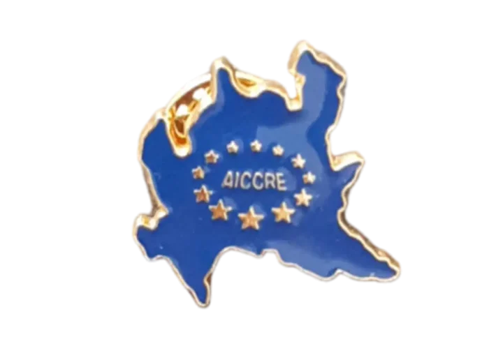 distintivo ottone smaltato